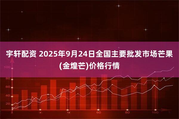宇轩配资 2025年9月24日全国主要批发市场芒果(金煌芒)价格行情