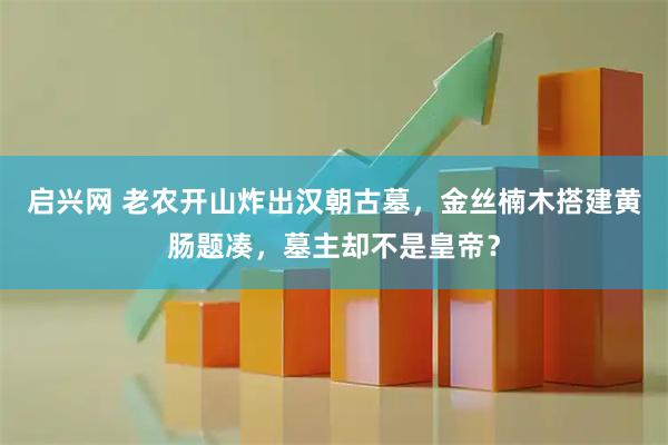 启兴网 老农开山炸出汉朝古墓，金丝楠木搭建黄肠题凑，墓主却不是皇帝？